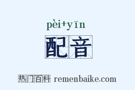 配音是什么意思的图片